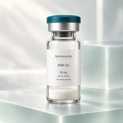 AHK-Cu 50 mg × 10 Fläschchen · ACU50 · Katalogillustration, kein Foto der tatsächlichen Verpackung.