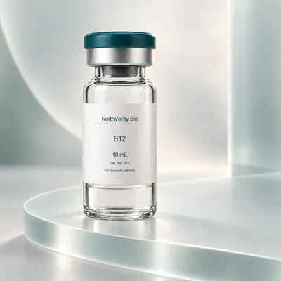 B12 10 mL × 10 Fläschchen · B12 · Katalogillustration, kein Foto der tatsächlichen Verpackung.