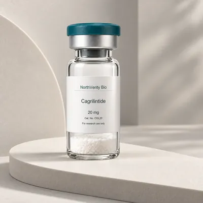 Cagrilintide 20 mg × 10 Fläschchen · CGL20 · Katalogillustration, kein Foto der tatsächlichen Verpackung.