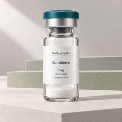 ⁨Gonadorelin⁩ 2 mg × 10 قوارير · ⁨GND2⁩ · رسم توضيحي وليس صورة للتغليف الفعلي.