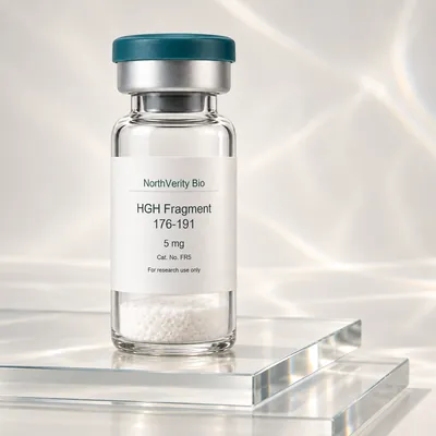 HGH Fragment 176-191 5 mg × 10 Fläschchen · FR5 · Katalogillustration, kein Foto der tatsächlichen Verpackung.