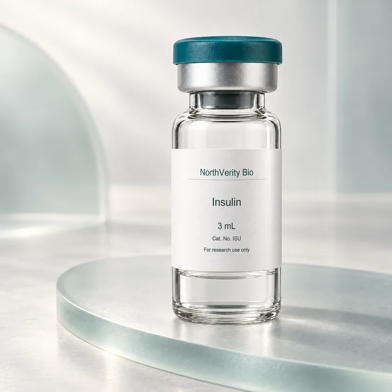 Insulin 3 mL/1 vial · ISU · Catalog illustration—not an actual packaging photo.