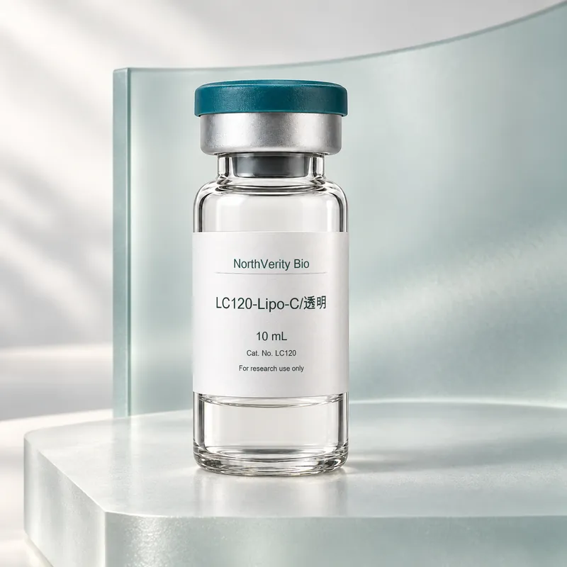 LC120-Lipo-C/透明 10 mL × 10 vials · LC120 · Catalog illustration—not an actual packaging photo.