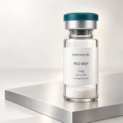 PEG MGF 2 mg × 10 Fläschchen · FMP2 · Katalogillustration, kein Foto der tatsächlichen Verpackung.