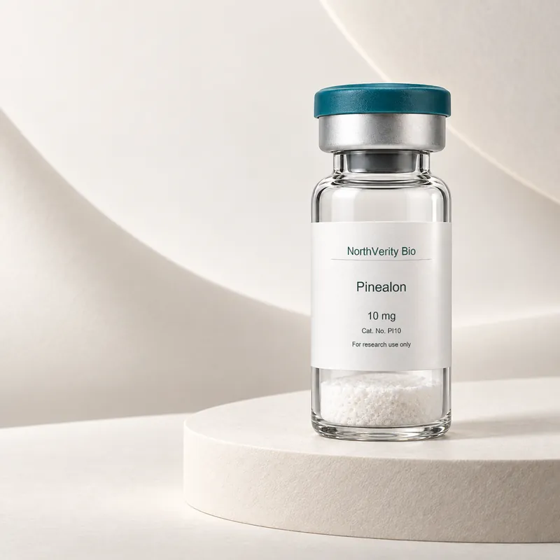 Pinealon 10 mg × 10 瓶 · PI10 · 目录示意图,非实际包装实拍。