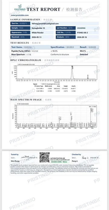 Semaglutide 10 mg · COA-1ARZmx-K-10